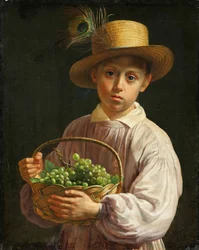 Boy with a Straw Hat